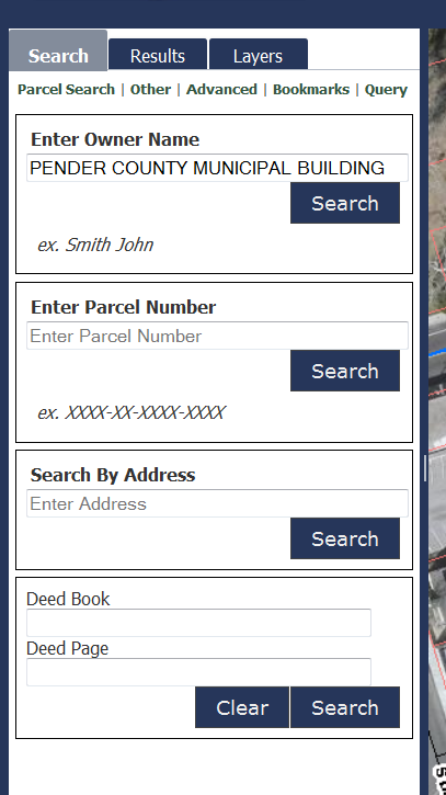 parcel search
